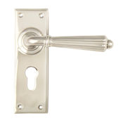 #16 - Palladio Lever Door Handle on Euro Lock Backplate
