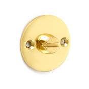 #07 - 4" Solid Brass Privacy Rim Door Lock