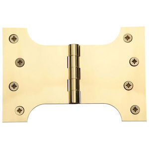#13 6" (151mm) Solid Brass Parliament Projection Hinge