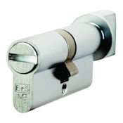 #04 35mm/35mm Euro Profile Bathroom Privacy Thumbturn Cylinder