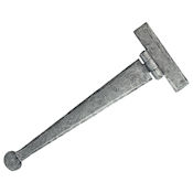 #14 12" (305mm) Hand Forged Penny End T (Tee) Strap Hinge