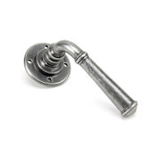 #03 - Chateau Lever Door Handle on Rose