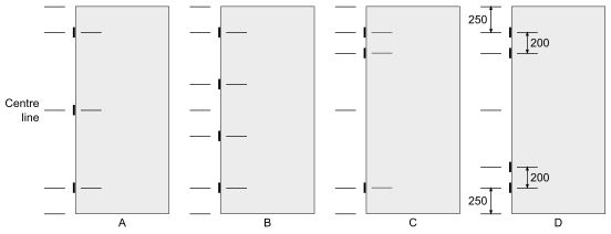 Hinge Positioning